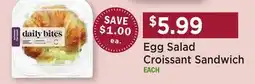 Heinen's Egg Salad Croissant Sandwich offer