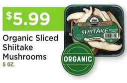 Heinen's Organic Sliced Shiitake Mushrooms offer