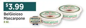 Heinen's BelGioioso Mascarpone offer