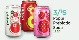 Heinen's Poppi Prebiotic Soda offer