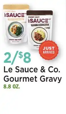 Heinen's Le Sauce & Co. Gourmet Gravy offer