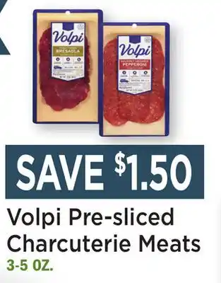 Heinen's Volpi Pre-sliced Charcuterie Meats offer