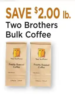 Heinen's Two Brothers Bulk Coffee offer