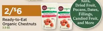 Heinen's Ready-to-Eat Organic Chestnuts offer