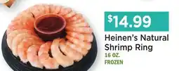 Heinen's Heinen's Natural Shrimp Ring offer
