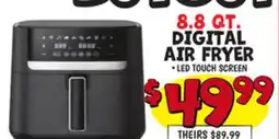Ollie's DIGITAL AIR FRYER offer