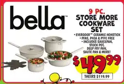 Ollie's STORE MORE COOKWARE SET offer