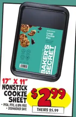 Ollie's NONSTICK COOKIE SHEET offer