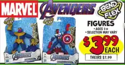 Ollie's MARVEL FIGURES offer
