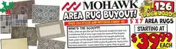 Ollie's MOHAWK 5' X 7' AREA RUGS offer