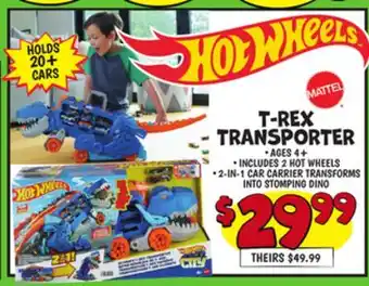 Ollie's T-REX TRANSPORTER offer