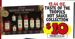 Ollie's TASTE OF THE TROPICS HOT SAUCE COLLECTION offer