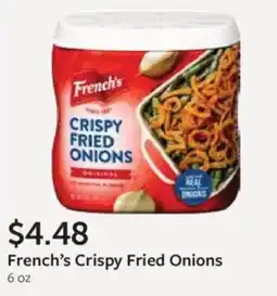 Fareway French's Crispy Fried Onions offer