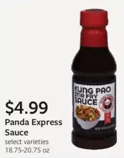 Fareway Panda Express Sauce offer