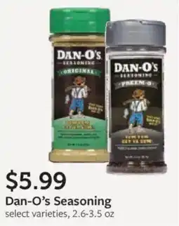 Fareway Dan-O's Seasoning offer