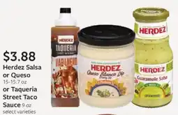 Fareway Herdez salsa or queso or taqueria street taco offer