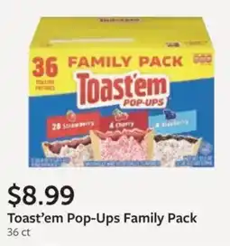 Fareway Toast'em Pop-Ups Family Pack offer