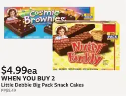 Fareway Little Debbie Big Pack Snack Cakes offer