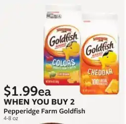 Fareway Pepperidge Farm Goldfish offer