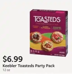 Fareway Keebler Toasteds Party Pack offer