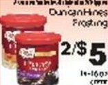 Fine Fare Duncan Hines Frosting offer