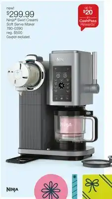 JC Penney Ninja Swirl Creami Soft Serve Maker offer