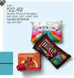 JC Penney Novelty Pillows & Snuggies offer
