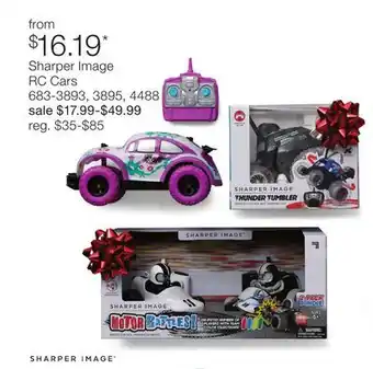 JC Penney Sharper Image RC Cars offer