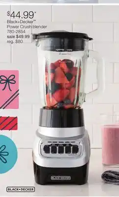 JC Penney Black + Decker Power Crush blender offer