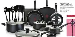 JC Penney T-Fal Essentials 20-Pc. Non-Stick Cookware Set offer