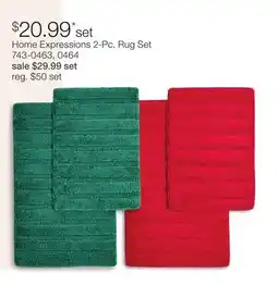 JC Penney Home Expressions 2-Pc. Rug Set offer