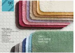 JC Penney Liz Claiborne Ultimate Luxury 17x24 Bath Rug offer