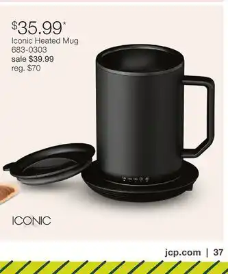 JC Penney Iconic Heated Mug offer