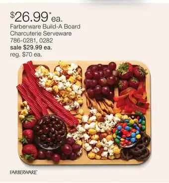 JC Penney Farberware Build-A Board Charcuterie Serveware offer
