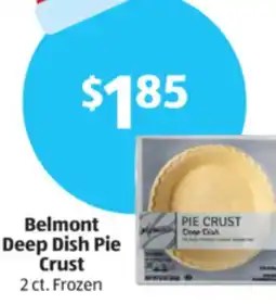Aldi Belmont Deep Dish Pie Crust offer
