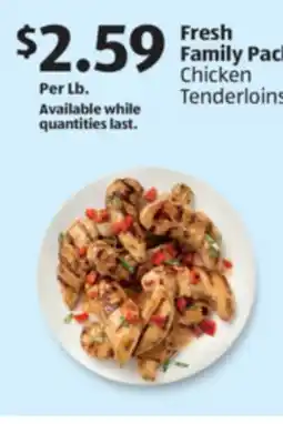 Aldi Fresh Family Pack Chicken Tenderloins offer