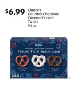 Aldi Clancy's Gourmet Chocolate Covered Pretzel Twists offer