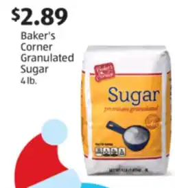 Aldi Baker's Corner Granulated Sugar offer