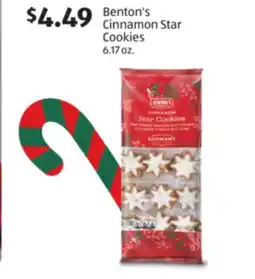 Aldi Benton's Cinnamon Star Cookies offer