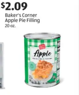 Aldi Baker's Corner Apple Pie Filling offer