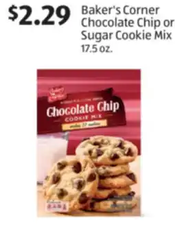 Aldi Baker's Corner Chocolate Chip or Sugar Cookie Mix offer