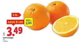 Lidl navel oranges offer