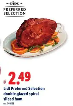 Lidl Lidl Preferred Selection double glazed spiral sliced ham offer