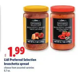 Lidl Lidl Preferred Selection bruschetta spread offer