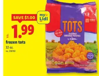 Lidl frozen tots offer