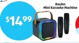 Aldi Bauhn Mini Karaoke Machine offer