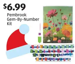 Aldi Pembrook Gem-By-Number Kit offer