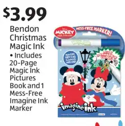 Aldi Bendon Christmas Magic Ink offer