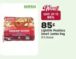 Grocery Outlet Meatless Smart Jumbo Dog offer