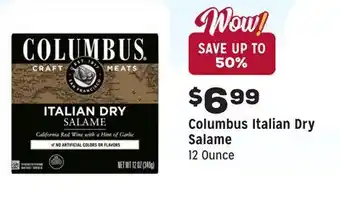 Grocery Outlet Italian Dry Salame offer